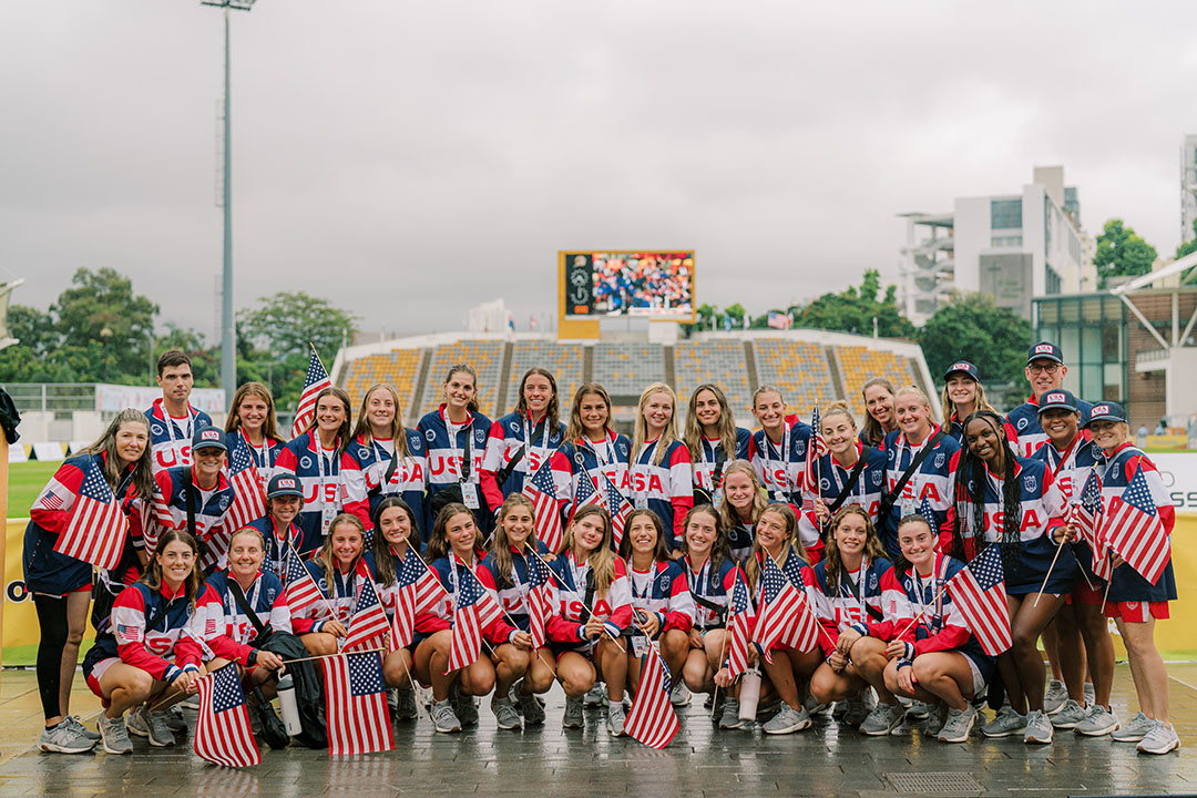 usa women's U20 team in Hong Kong