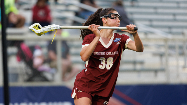 Boston College women's lacrosse player Kayla Martello