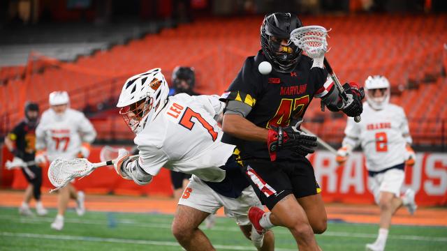 syracuse and maryland scramble for ball