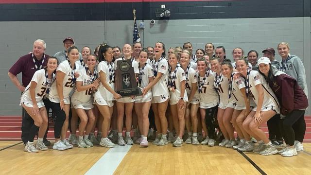 Loyola Academy girls' lacrosse.