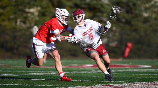 Hunter Drouin had 38 goals and 14 assists during his sophomore season at Colgate.