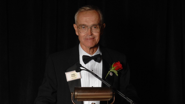 John Phillips at his Hall of Fame induction in 2006.