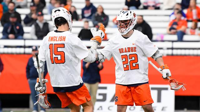 Syracuse's Sam English and Joey Spallina