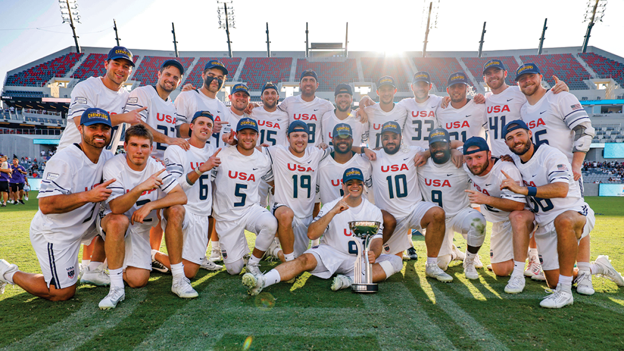 2023 World Lacrosse Champions U.S. Men's National Team