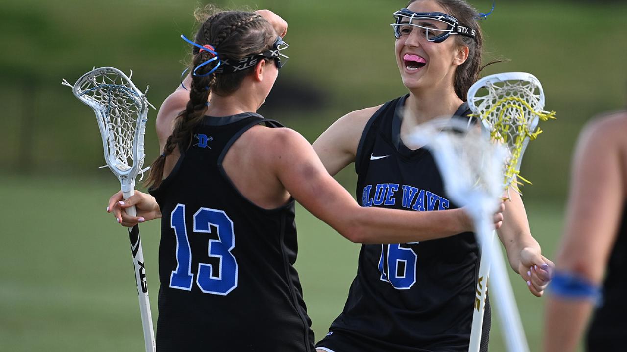 Darien girls' lacrosse