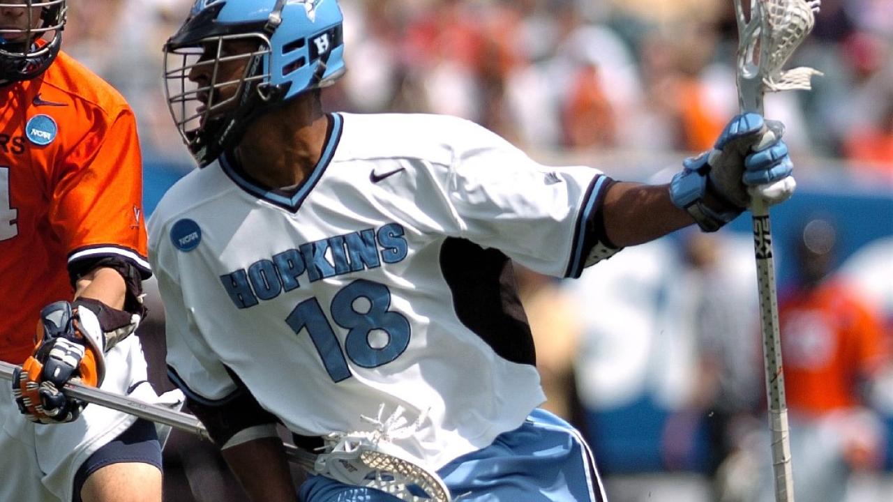 Kyle Harrison won a Tewaaraton Award and a national championship at Johns Hopkins.