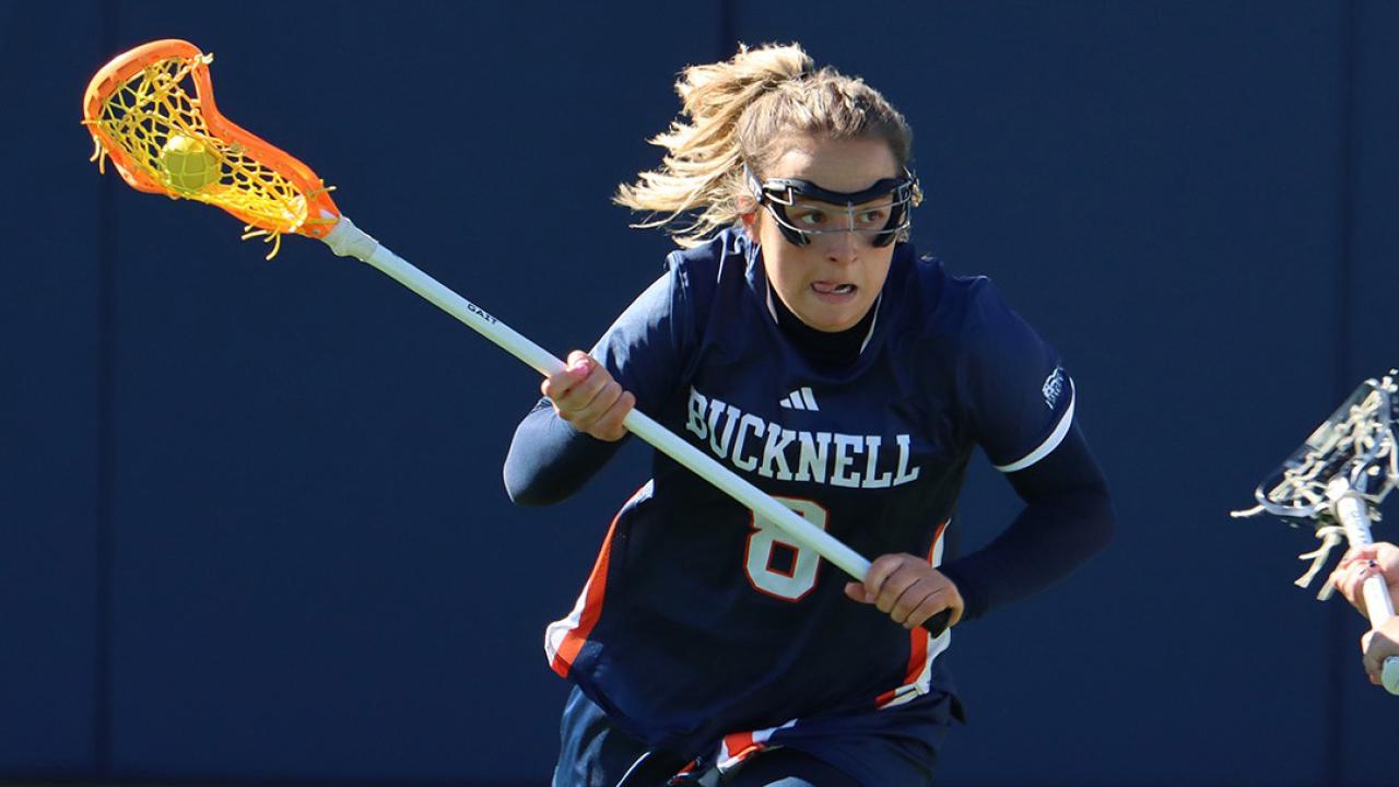 Allie Boyce scored 10 goals on 10 shots in a 20-11 win over American.