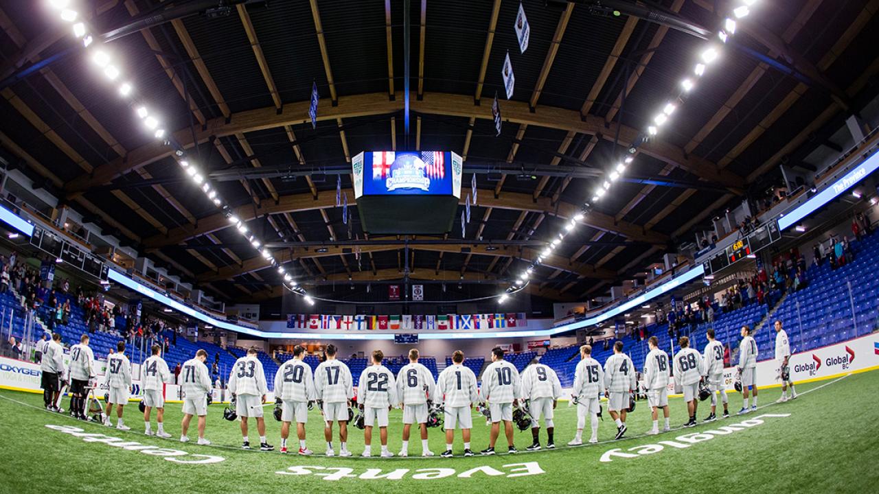 The U.S. men's box team at the 2019 world championship. Next year's event has been pushed back a week from the originally announced date.