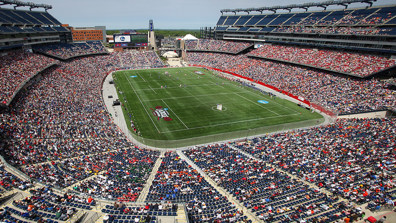 Gillette Stadium.