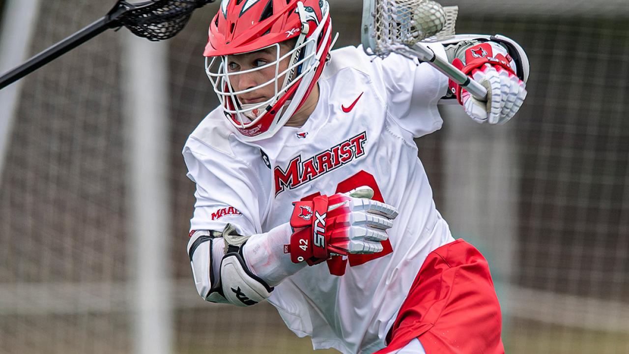 Jojo Pirreca had 30 goals and 23 assists in 15 games last season for Marist.