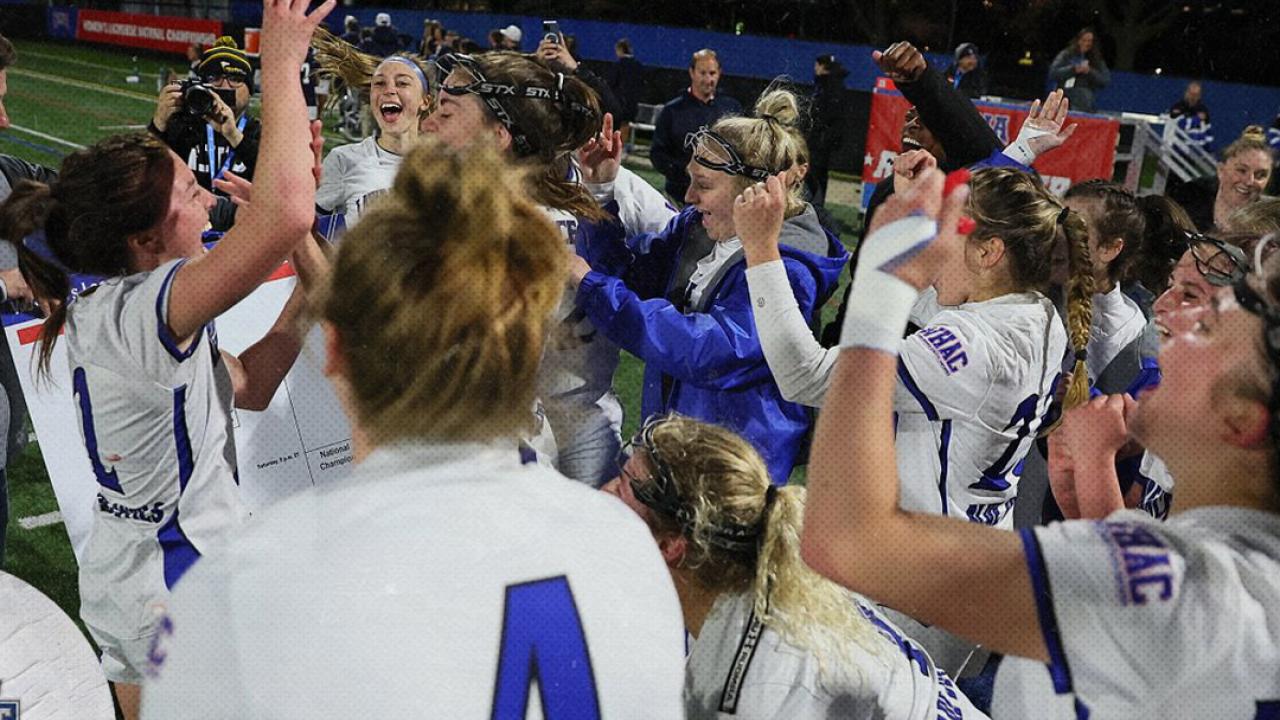 Lawrence tech women celebrate