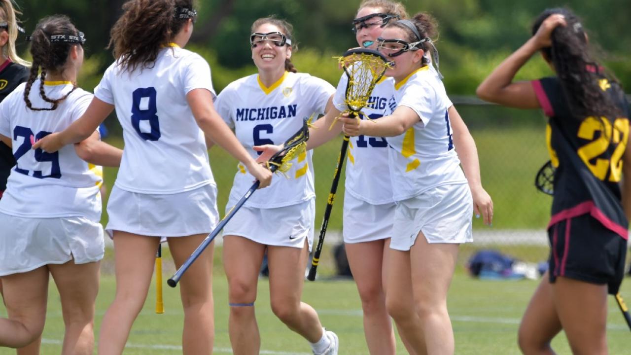 Michigan women at WCLA Tournament