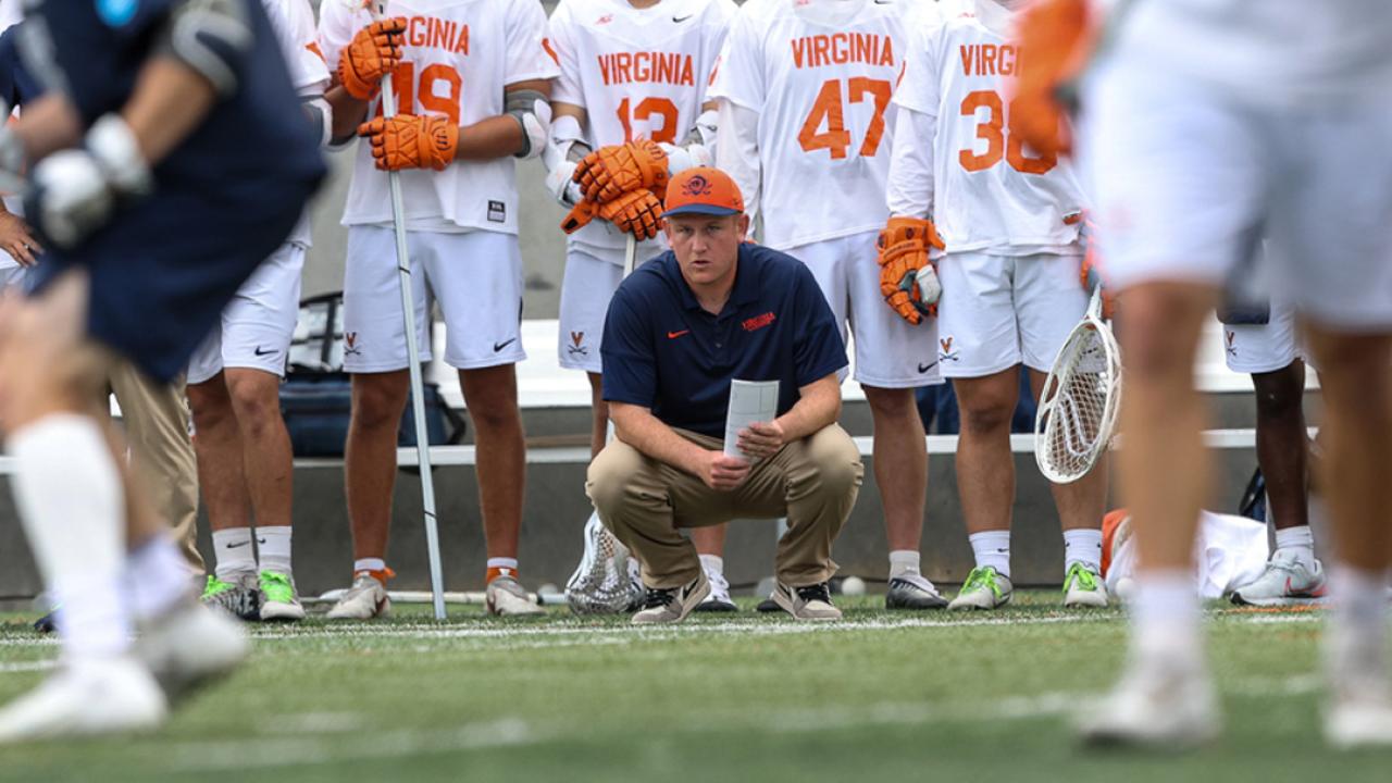 Sean Kirwan as an assistant at Virginia.