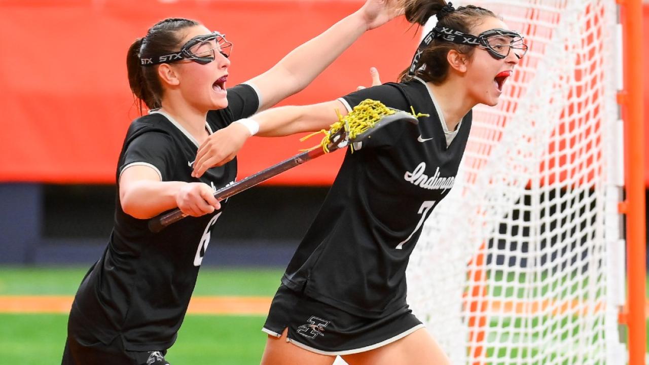 UIndy women's lacrosse.