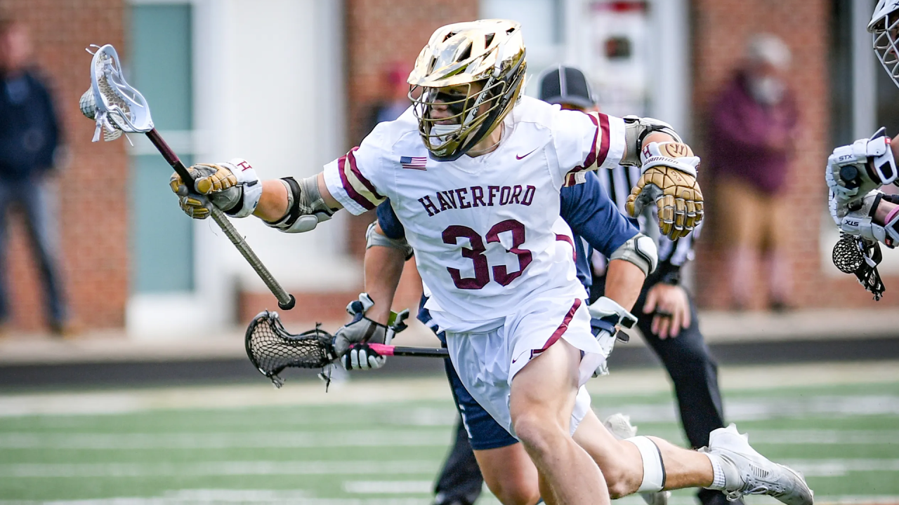 Haverford School boys' lacrosse player Ben McCarthy