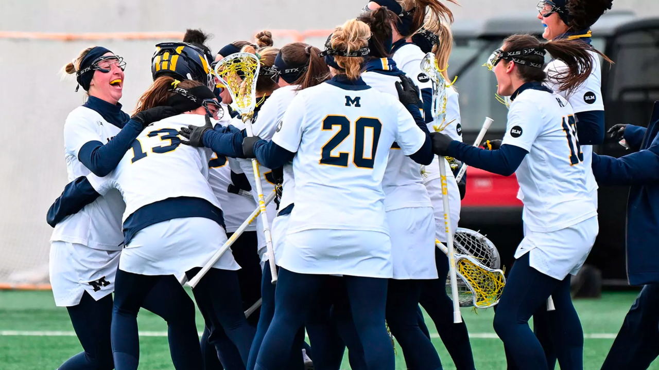 Michigan women's lacrosse.