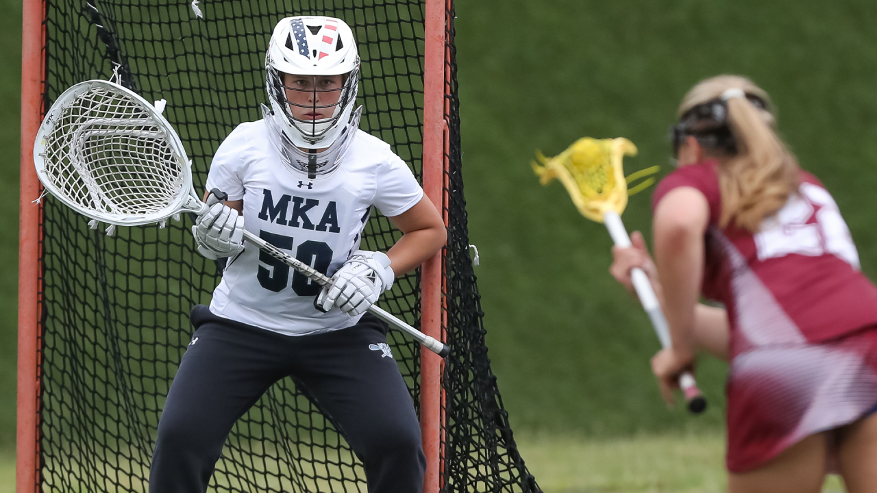 Montclair Kimberley Academy goalie Orly Sedransk