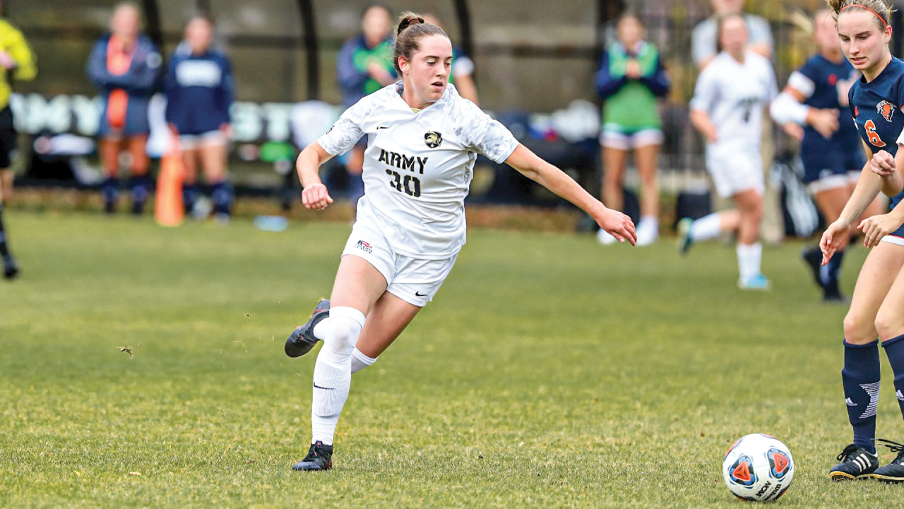 Army soccer's Brigid Duffy.