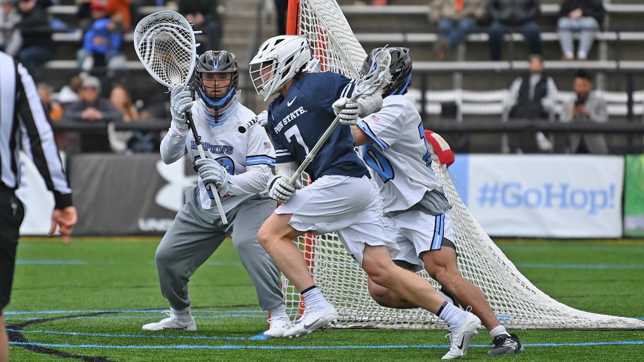 Johns Hopkins goalie Chayse Ierlan