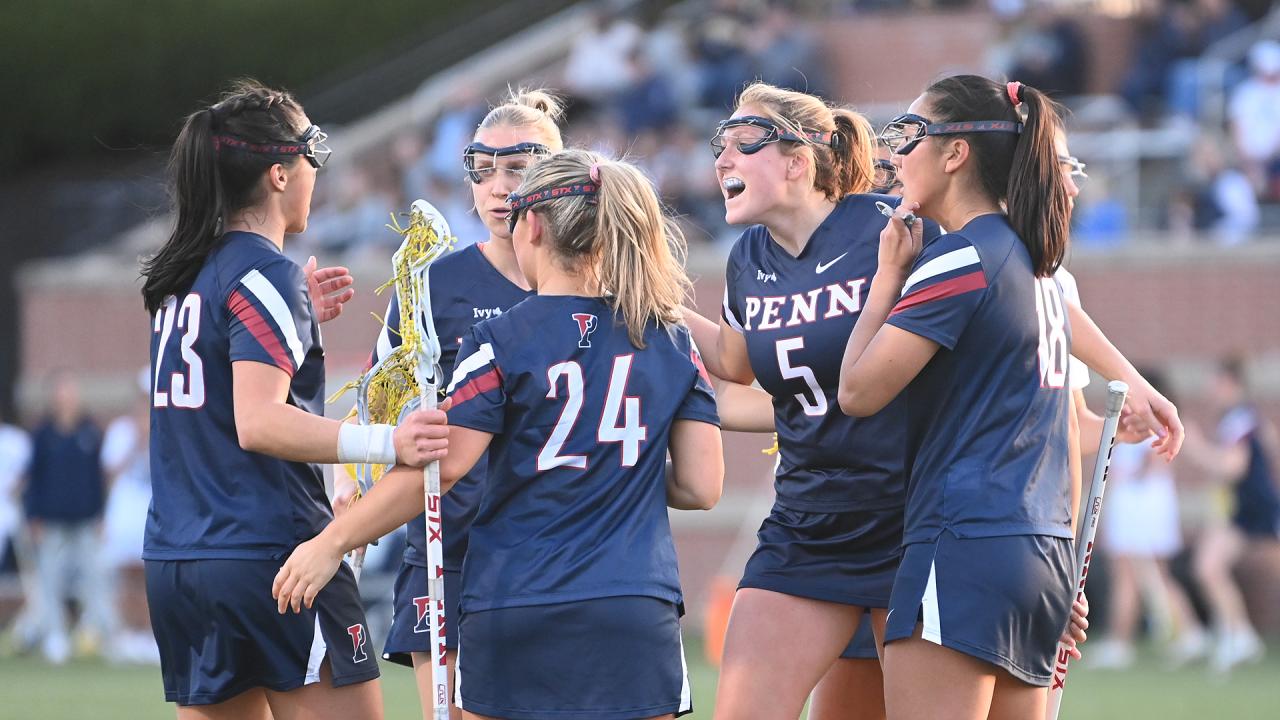 Penn women's lacrosse.