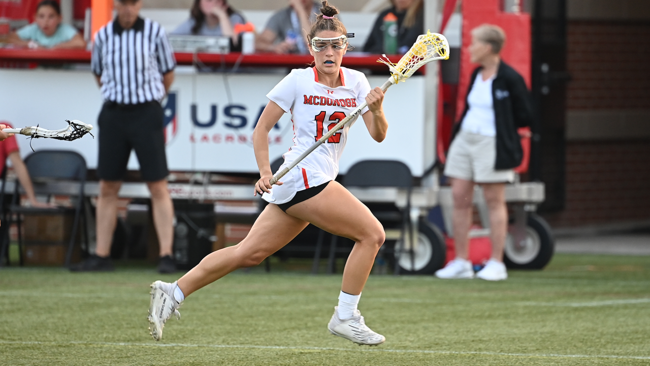 McDonogh girls' lacrosse player Kate Levy