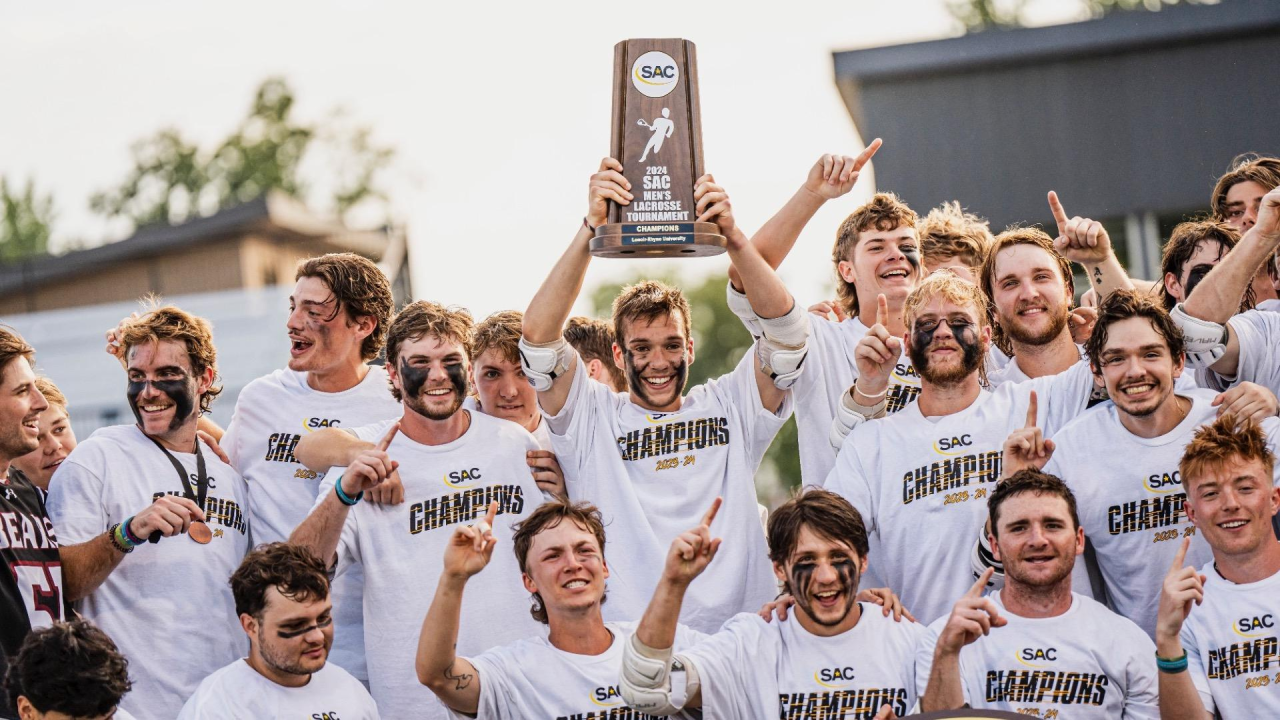 Lenoir-Rhyne men's lacrosse.