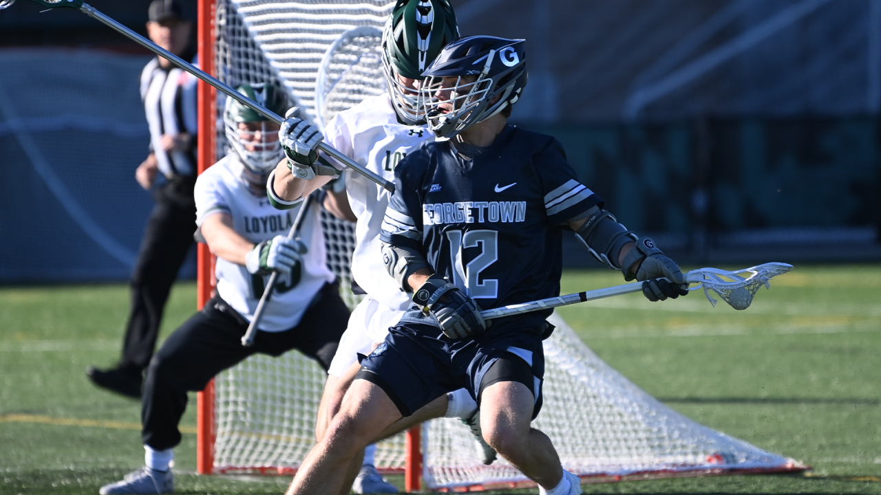 Georgetown's Aidan Carroll.