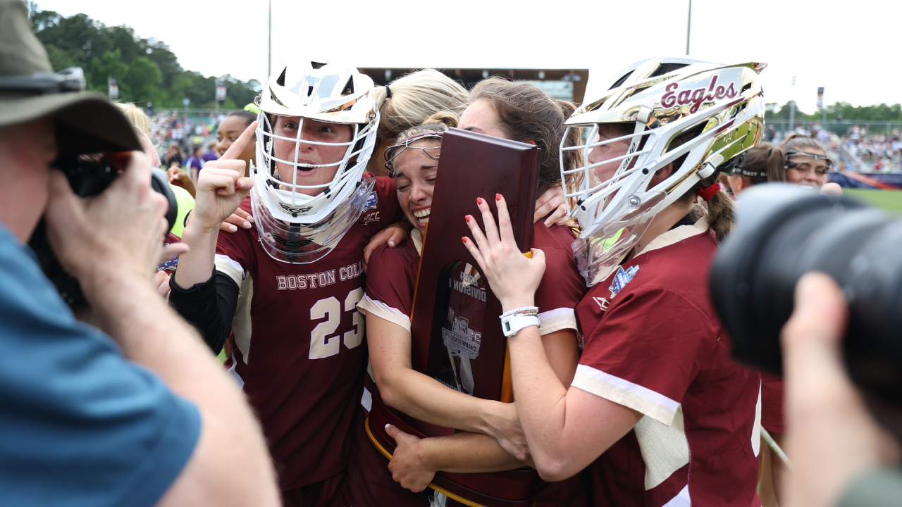 Boston College women's lacrosse.