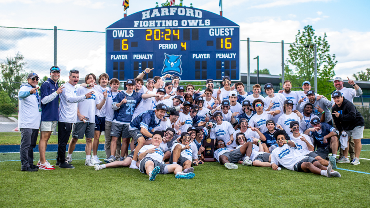 NJCAA champion Harford Community College men's lacrosse