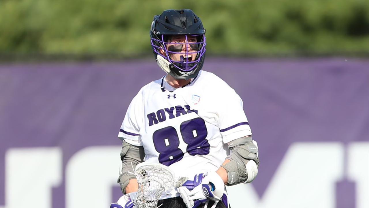 Scranton men's lacrosse player Matthew McAree