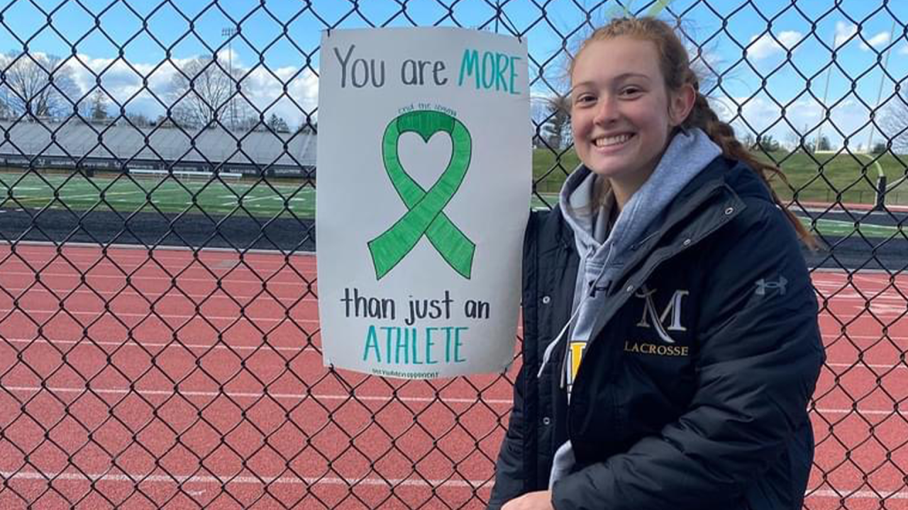 Millersville's Maya Porrecca is a Campus Captain for The Hidden Opponent.