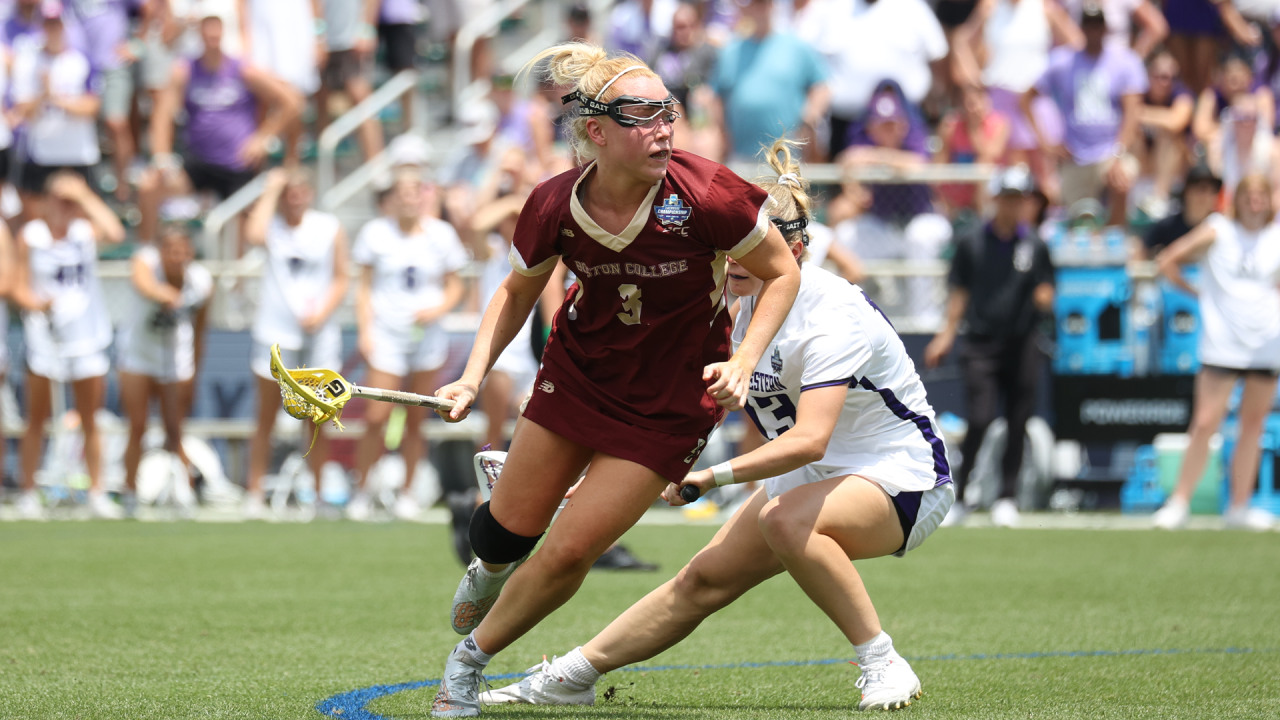 Mckenna Davis was an offensive catalyst in Boston College's comeback win over Northwestern.