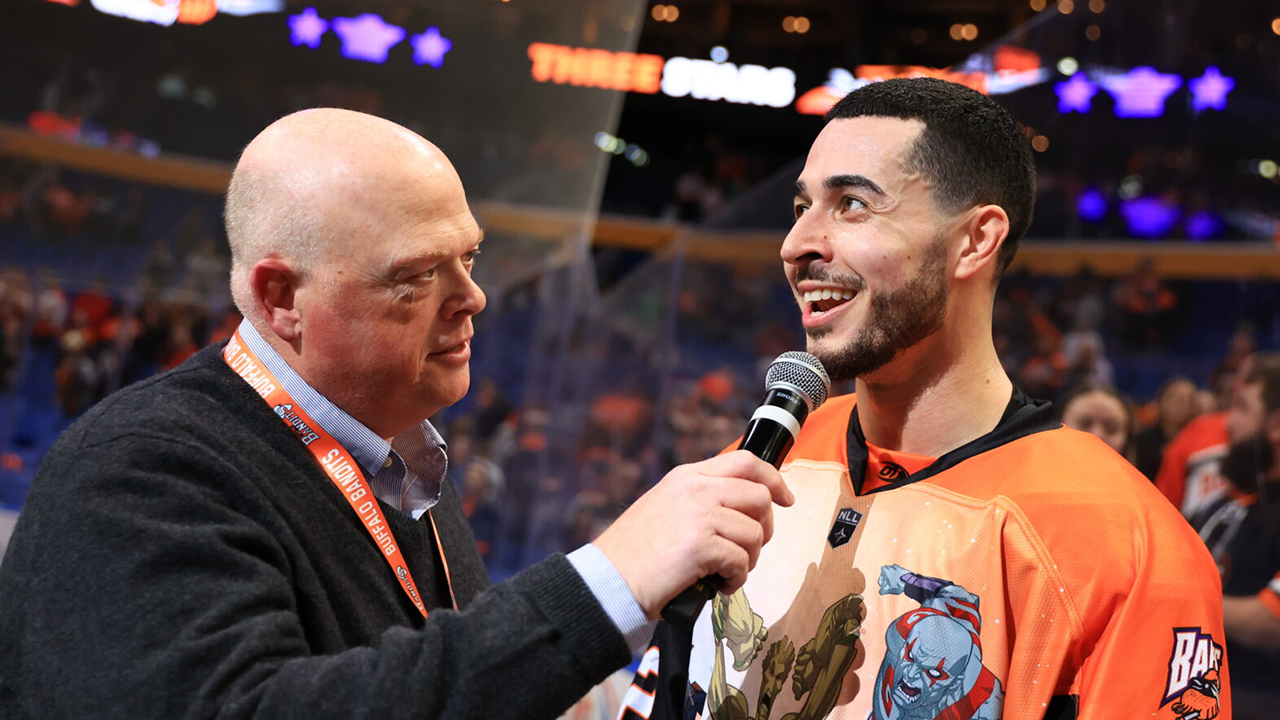 Buffalo Bandits announced Chris "Swennie" Swenson interviews Josh Byrne.