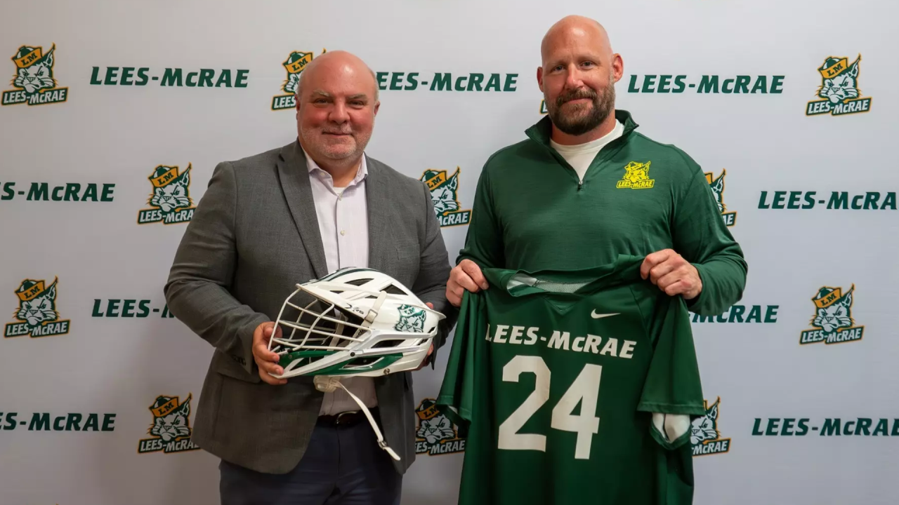 John Grant Jr. is the new head coach at Division II Lees-McRae College.