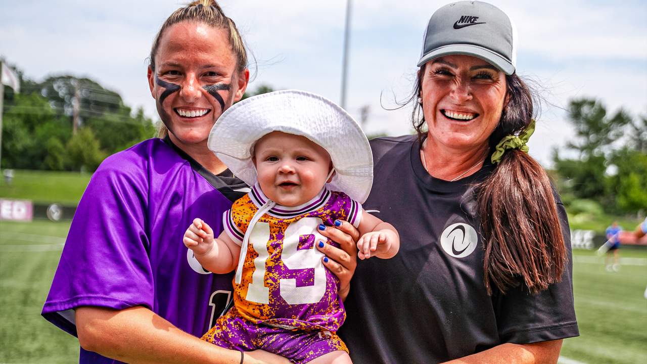 Britt Read and Crysti Foote share a son, River, who is popular during the AU season.