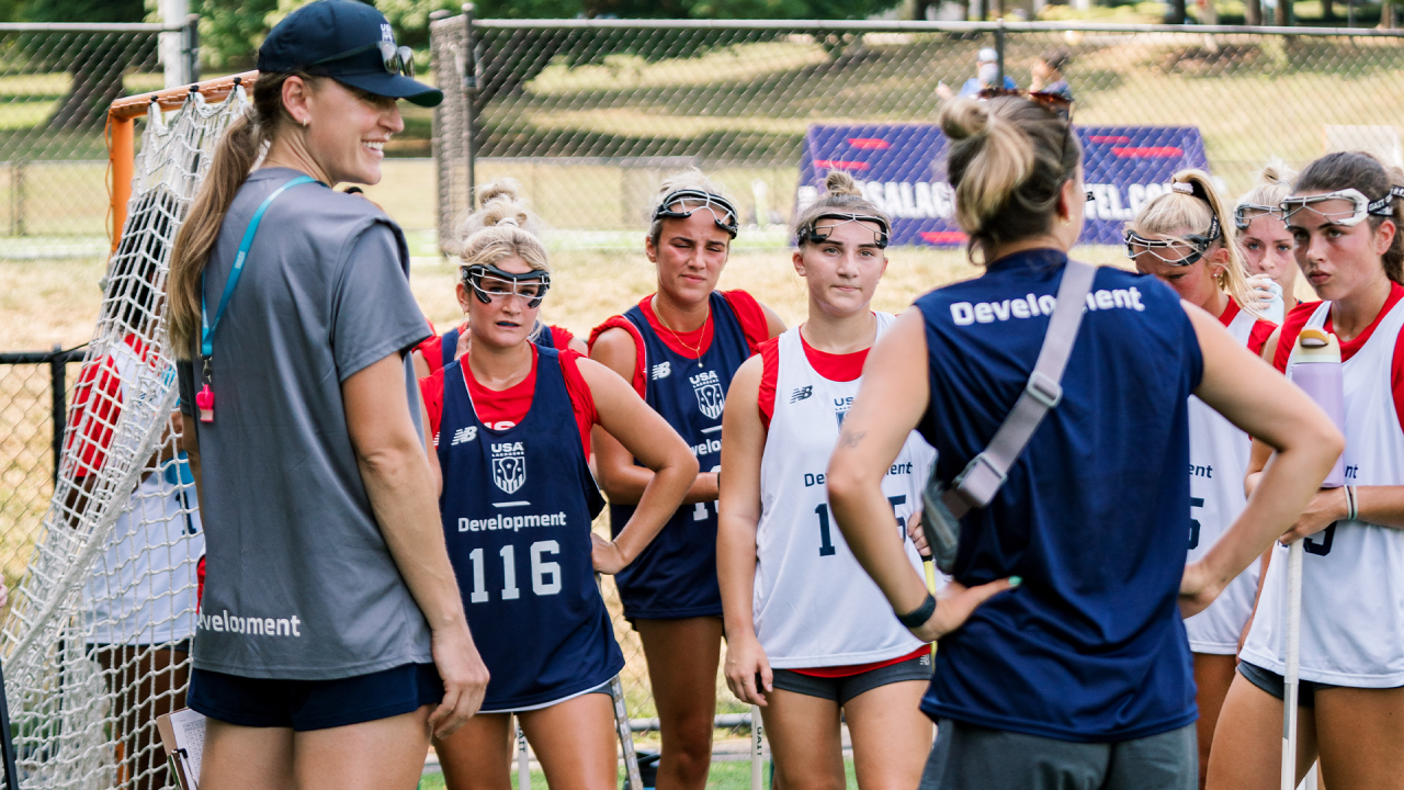 NTDP girls' coaches.