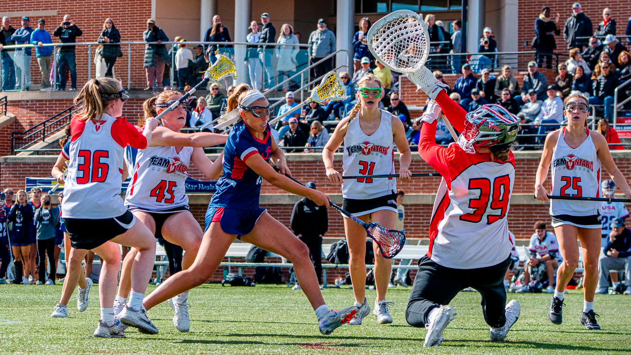 Brogden Cup action at USA Lacrosse headquarters in Sparks, Md.