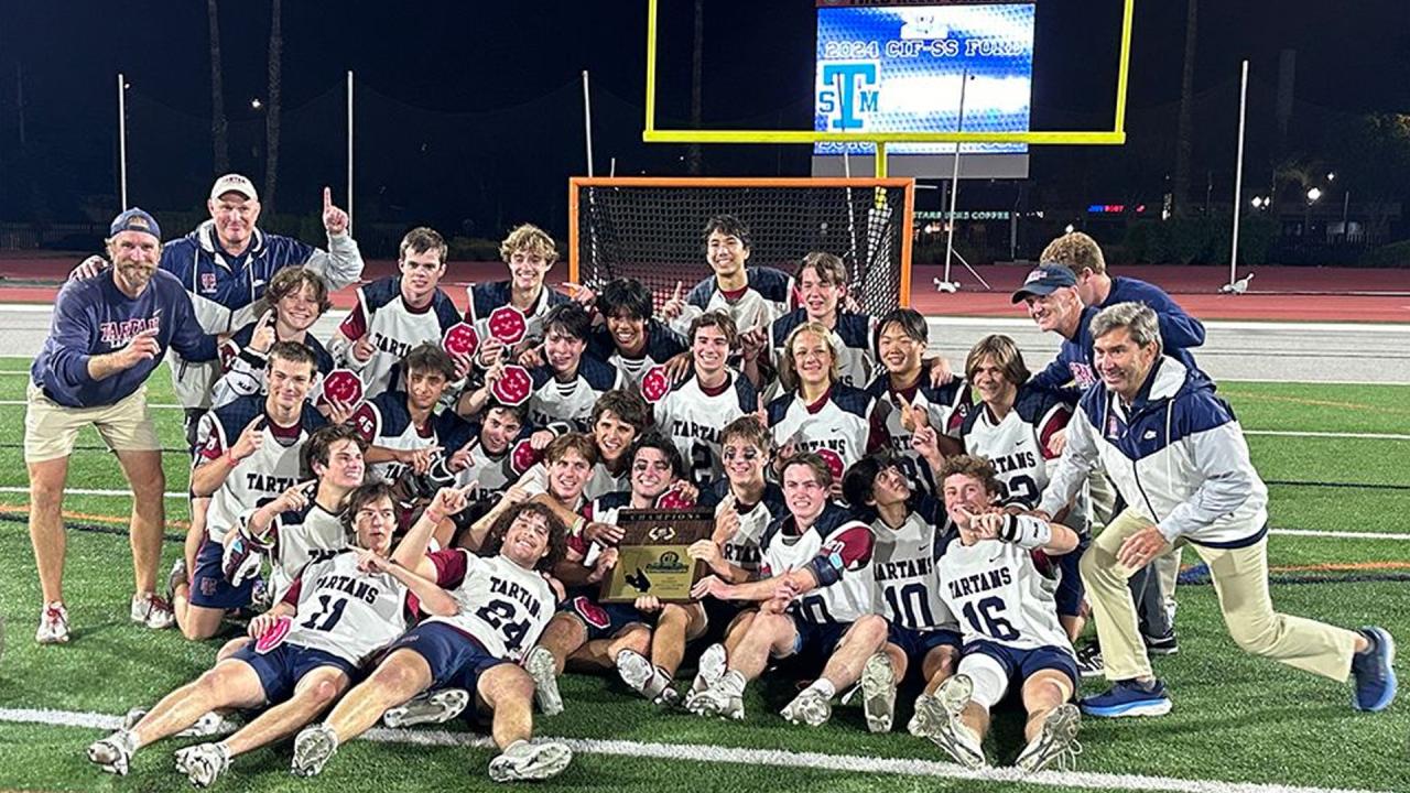 St. Margaret's Episcopal School boys' lacrosse team