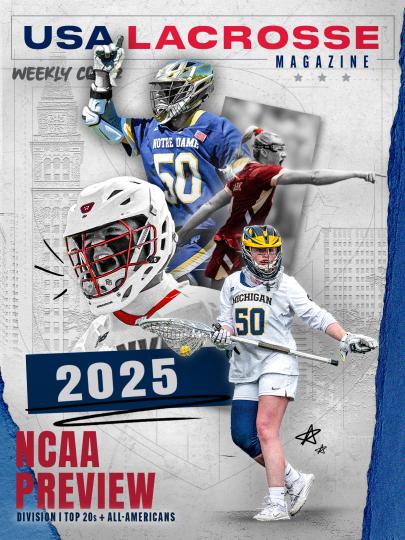 USA Lacrosse Magazine Weekly Cover for January 29, 2025