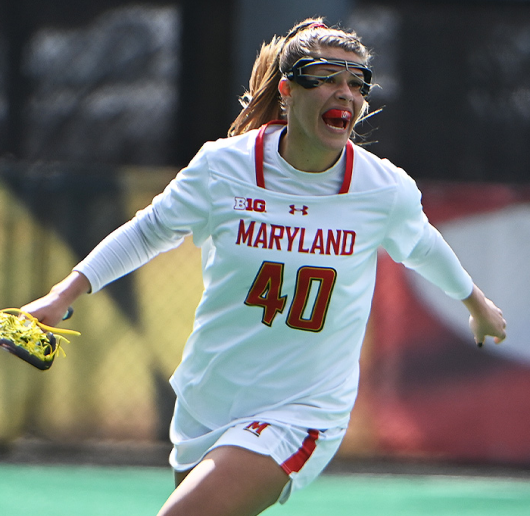 Maryland's Hannah Leubecker.